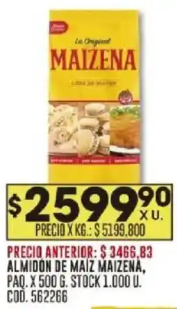 Coto Maizena almidon de maiz paq. oferta