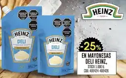 Coto Heinz en mayonesas deli oferta