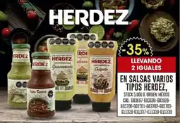 Coto Herdez en salsas varios tipos oferta