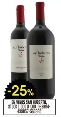 Coto San huberto en vinos oferta