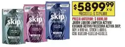 Coto Skip jabón liquido limpieza activa/ cuidado activo/frescura activa doy. oferta