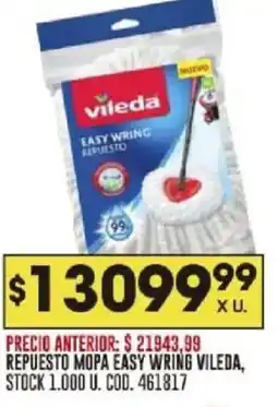 Coto Vileda repuesto mopa easy wring oferta