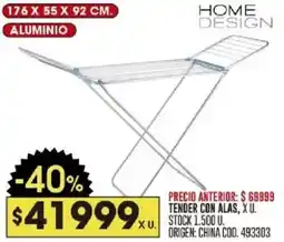 Coto Home design tender con alas oferta
