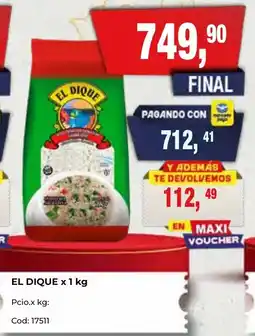 Maxiconsumo El dique oferta