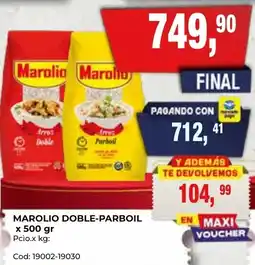 Maxiconsumo Marolio doble-parboil oferta