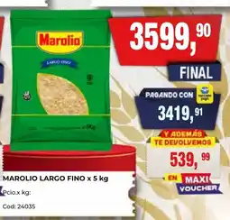 Maxiconsumo Marolio largo fino oferta
