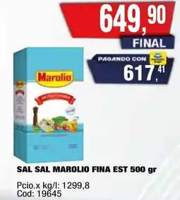 Maxiconsumo Marolio sal fina est oferta