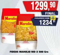 Maxiconsumo Marolio fideos nid oferta