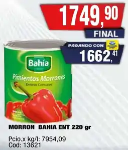 Maxiconsumo Bahía morron ent oferta