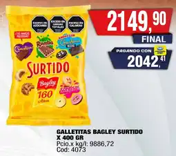 Maxiconsumo Bagley surtido galletitas oferta