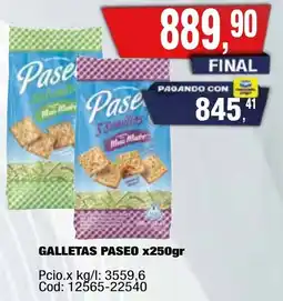 Maxiconsumo Paseo galletas oferta