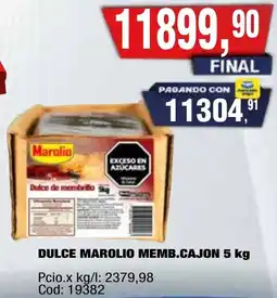 Maxiconsumo Marolio dulce memb.cajon oferta