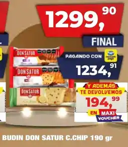 Maxiconsumo Don satur budin c.chip oferta