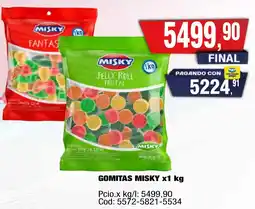 Maxiconsumo Misky gomitas oferta