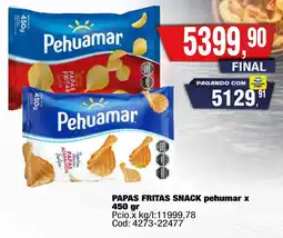 Maxiconsumo Pehumar papas fritas snack oferta