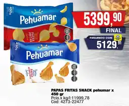 Maxiconsumo Pehumar papas fritas snack oferta