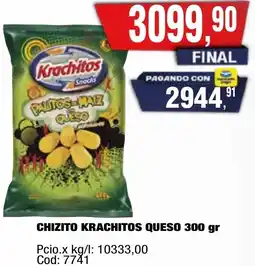 Maxiconsumo Krachitos chizito queso oferta