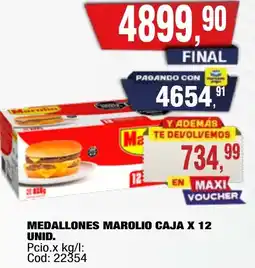 Maxiconsumo Marolio medallones caja oferta