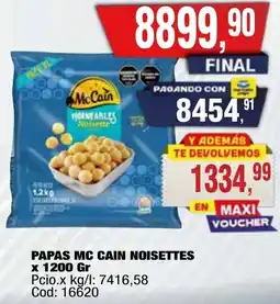 Maxiconsumo Mc caín papas noisettes oferta
