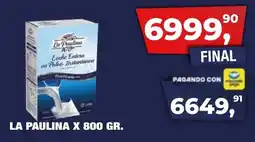 Maxiconsumo La paulina oferta