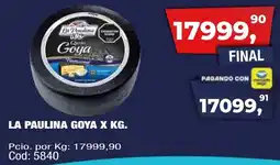 Maxiconsumo La paulina goya oferta