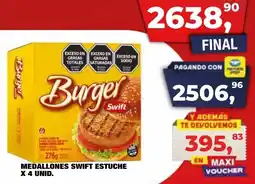 Maxiconsumo Swift medallones estuche oferta