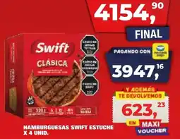 Maxiconsumo Swift hamburguesas estuche oferta