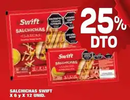 Maxiconsumo Swift salchichas oferta