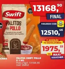 Maxiconsumo Swift palitos pollo oferta