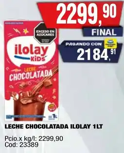 Maxiconsumo Ilolay leche chocolatada oferta