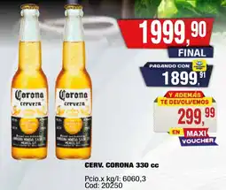 Maxiconsumo Cerv. corona oferta