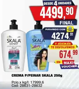 Maxiconsumo Skala crema p/peinar oferta