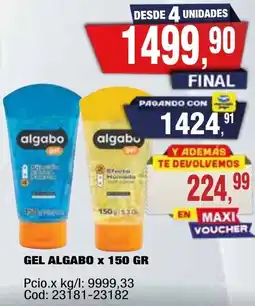 Maxiconsumo Algabo gel oferta