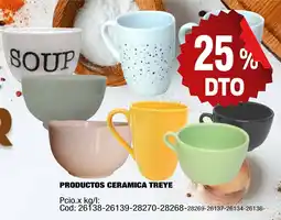 Maxiconsumo Productos ceramica treye oferta