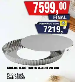 Maxiconsumo Ilko molde tarta a.adh oferta