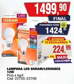 Maxiconsumo Lampara led osram/ledvance oferta