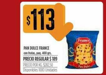 Supermercados Vea Pan Dulce France oferta