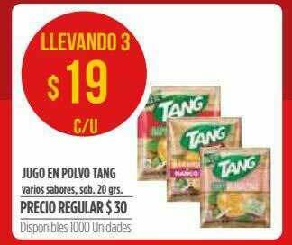 Supermercados Vea Jugo En Polvo Tang oferta