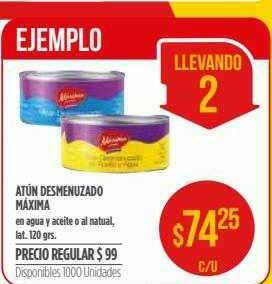 Supermercados Vea Atún Desmenuzado Máxima oferta