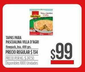 Supermercados Vea Tapas Para Pascualina Villa D'agri oferta