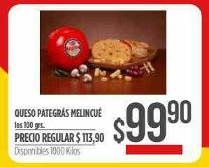 Supermercados Vea Queso Pategrás Melincué oferta