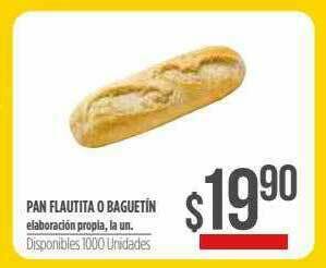 Supermercados Vea Pan Flautita O Baguetín oferta