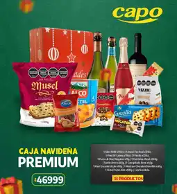 Autoservicio Capo Caja navideña premium oferta