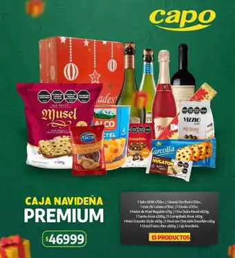 Caja navideña premium