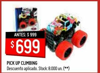 Changomas Pick up climbing oferta