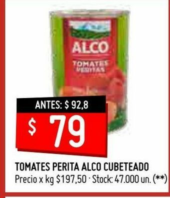 Changomas Tomates perita alco cubeteado oferta