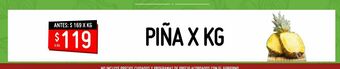 Walmart Piña x kg oferta