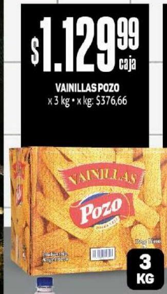 Makro Vainillas pozo 3kg oferta