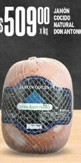 Makro Jamón cocido natural don antonino kg oferta