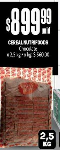 Makro Cereal nutrifoods 2.5kg oferta